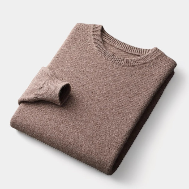 Matej – Elegantan pleteni pulover s okruglim izrezom