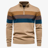 Matej – Elegantan Retro Pulover s Prugama