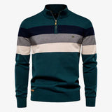 Matej – Elegantan Retro Pulover s Prugama