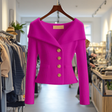 Jana – Elegantna pletena bluza od mekog pamuka