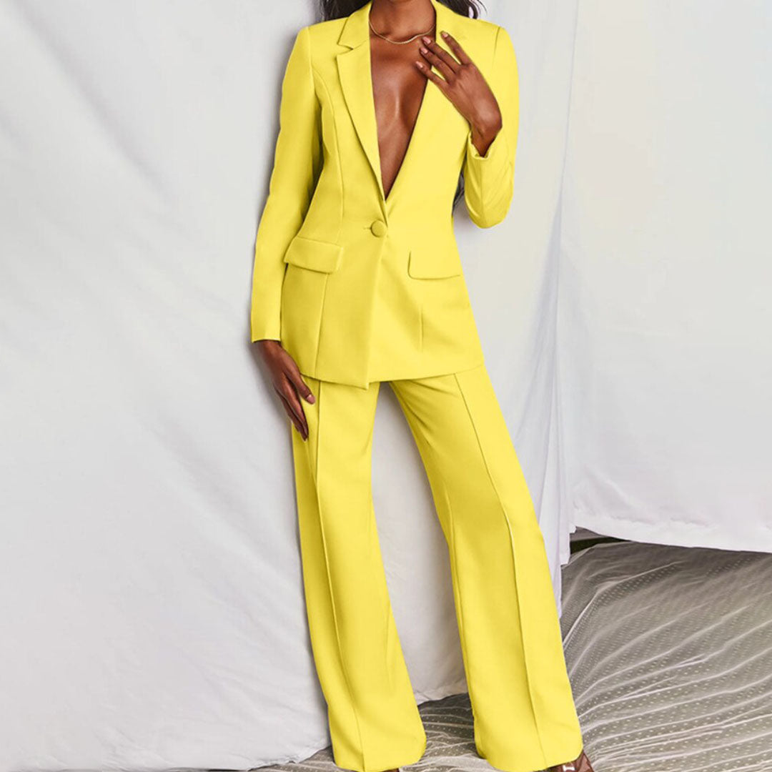 Bojana – Elegantni blazer i hlače od svile