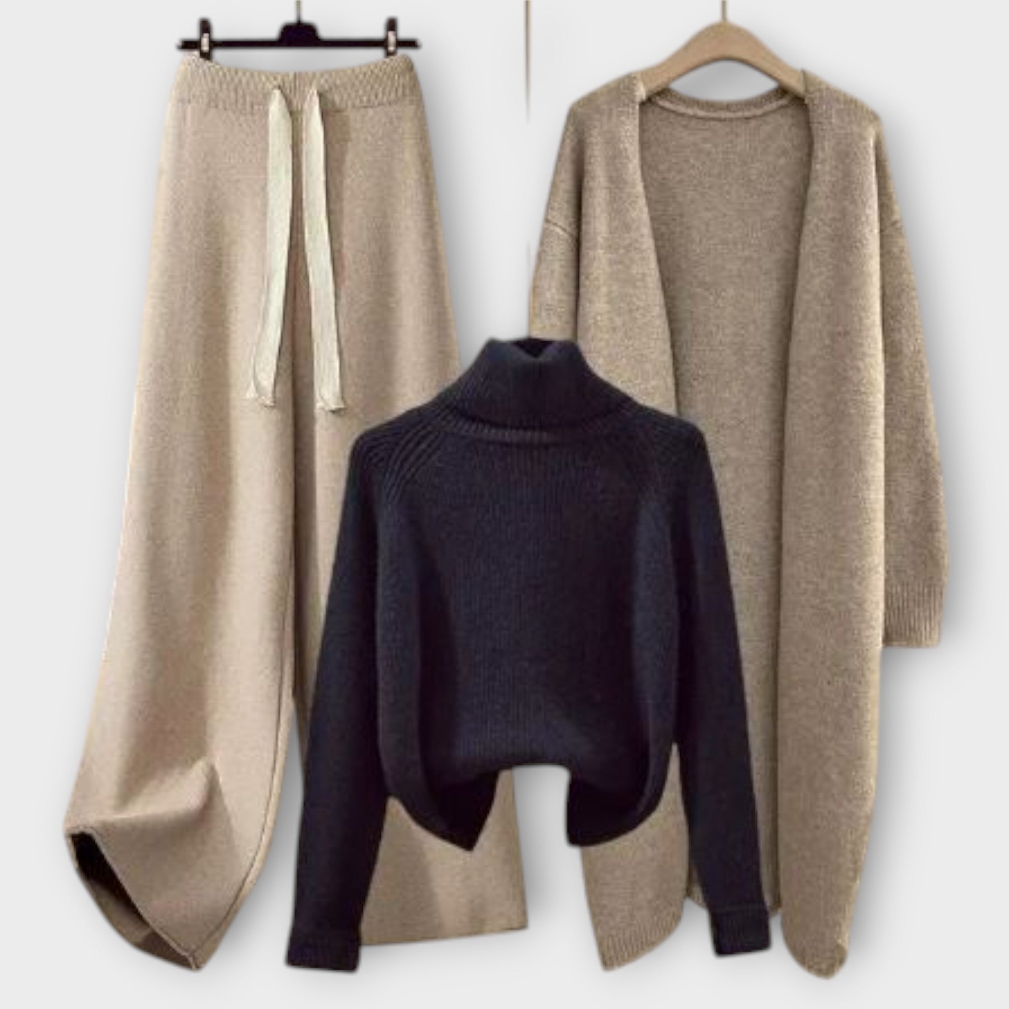 Lucija – Elegantni set od 3 komada u lepršavom dizajnu