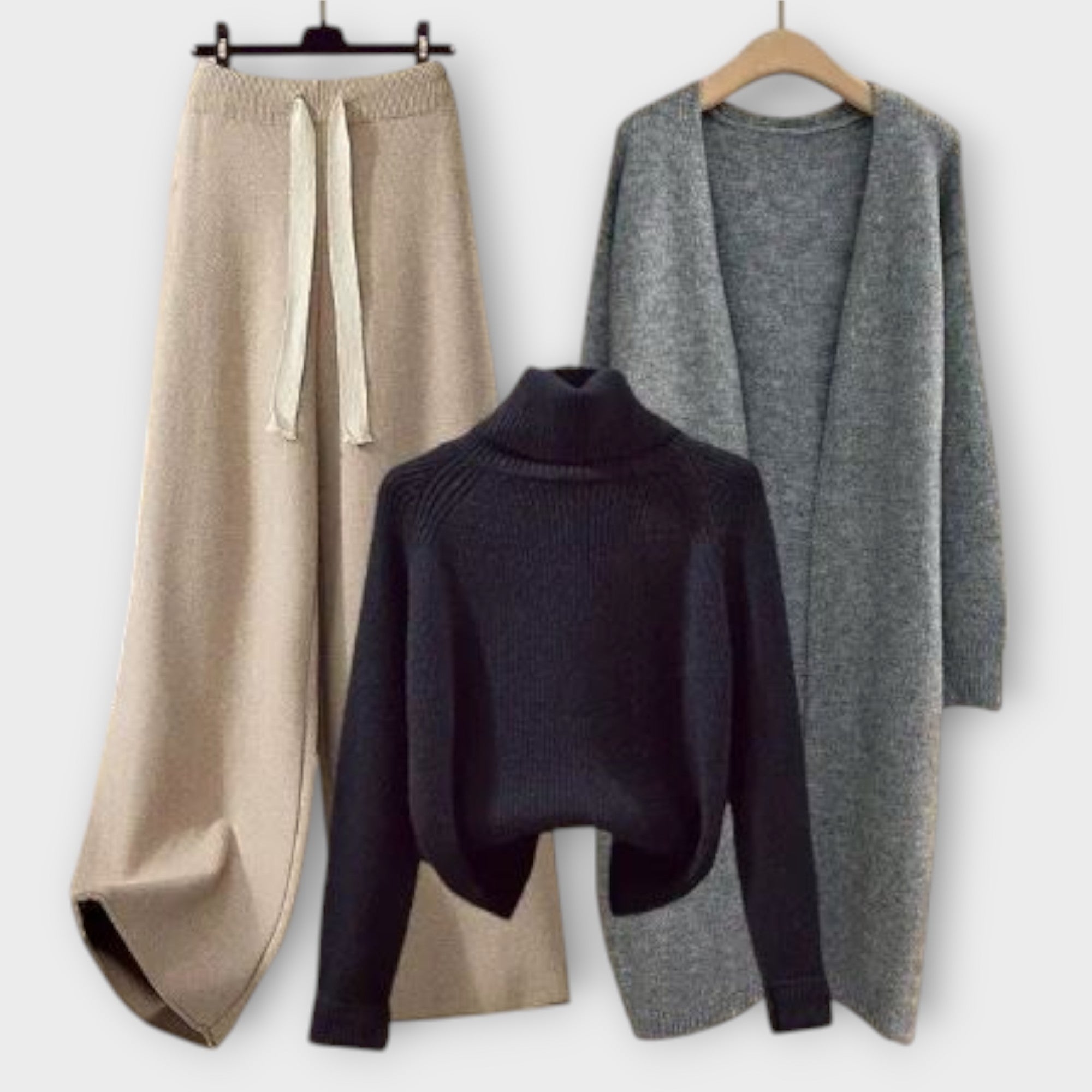 Lucija – Elegantni set od 3 komada u lepršavom dizajnu