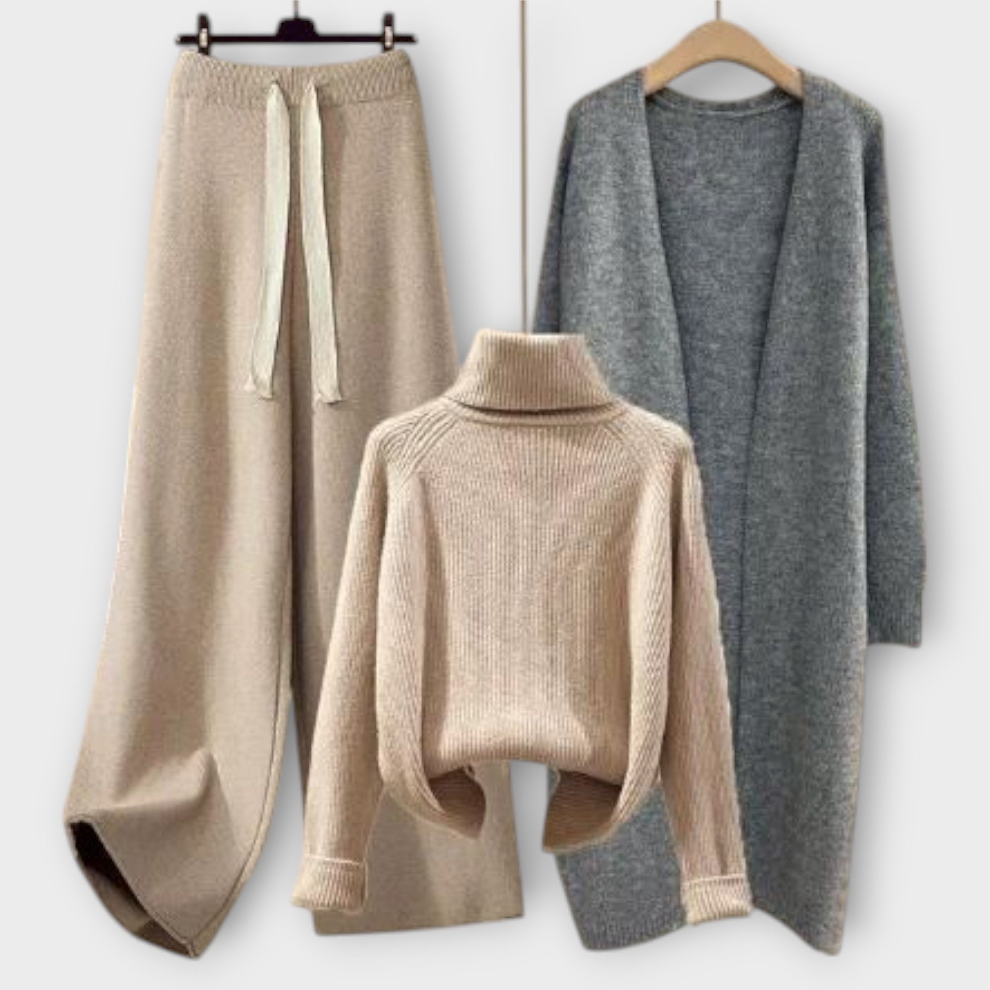 Lucija – Elegantni set od 3 komada u lepršavom dizajnu