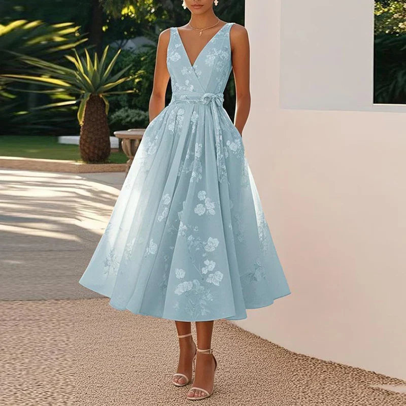 Petra – Midi Haljina od Svile s Elegancijom