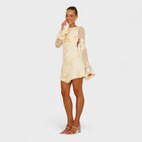 Lara – Elegantan midi haljina s cvjetnim uzorkom