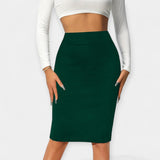 Marija – Elegantan midi suknja od svile