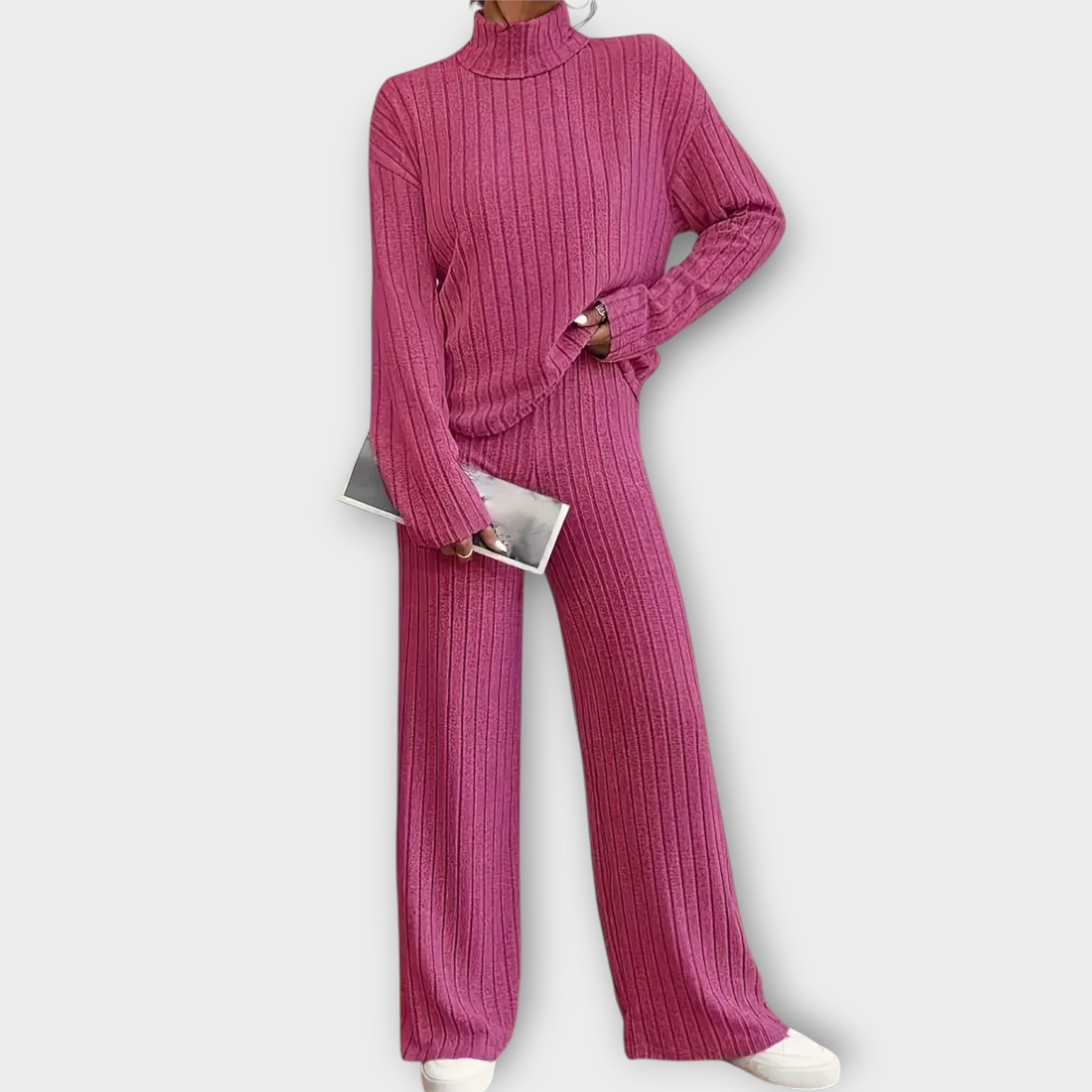 Lucija – Elegantni set od pamuka s lepršavim siluetama