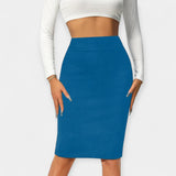 Marija – Elegantan midi suknja od svile