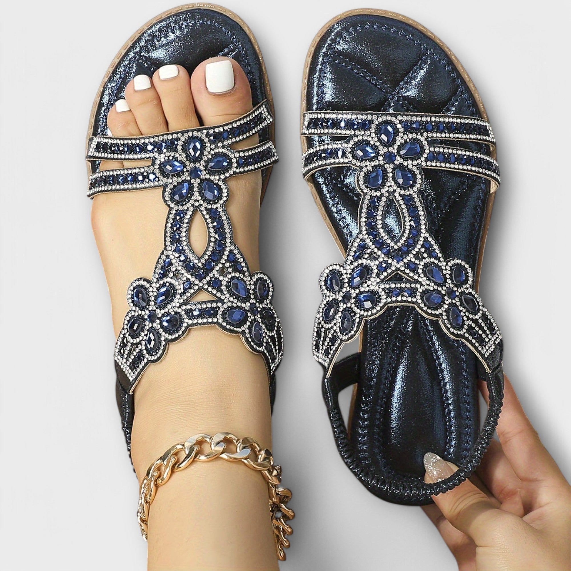 Kaja – Elegantne boho ortopedske sandale od prirodnih materijala