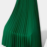 Marija – Elegantna duga plisirana suknja od satena