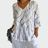 Ema – Elegantan Strukiran Bluza od Svile