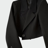 Gaja – Elegantan sako od svile s strukiranom siluetom