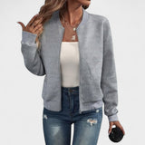 Jana – Elegantan bomber od strukturnog materijala