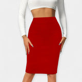 Marija – Elegantan midi suknja od svile