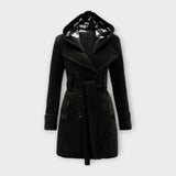 Zala – Elegantan Kaput od Lana s Midi Siluetom