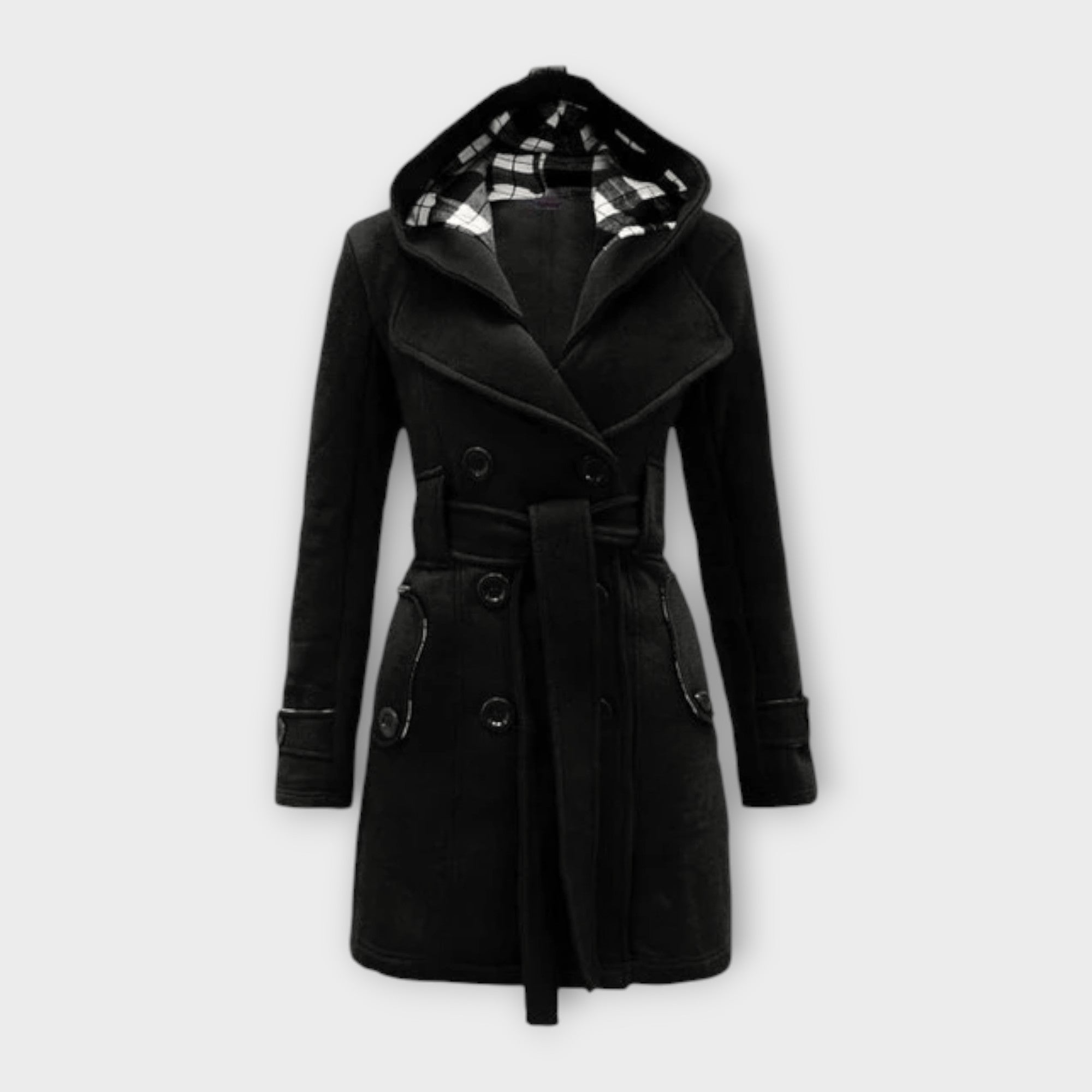 Zala – Elegantan Kaput od Lana s Midi Siluetom