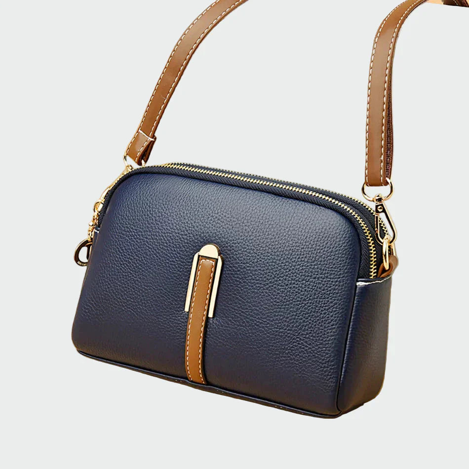 Hana – Elegantna kožna torba s minimalističkim dizajnom