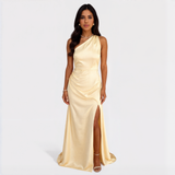 Katarina – Elegantan satenski haljina s dugim krojem