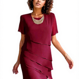Nika – Elegantan Midi Haljina od Svile