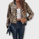 Jana – Elegantan Kaput s Leopardskim Uzorkom