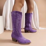 Klara – Elegantne Cowboy Čizme od Prirodne Kože