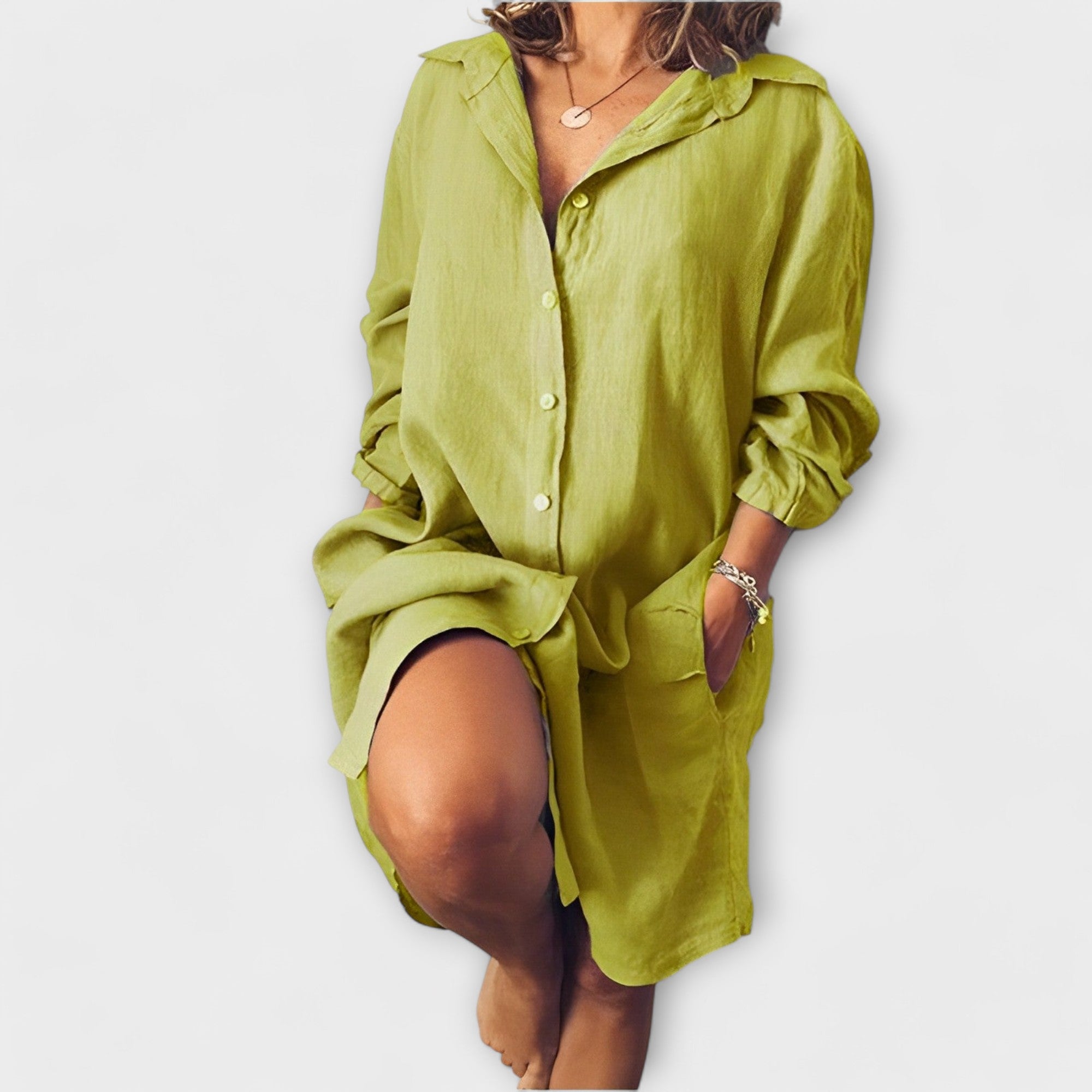 Alja – Elegantna lepršava bluza od lana