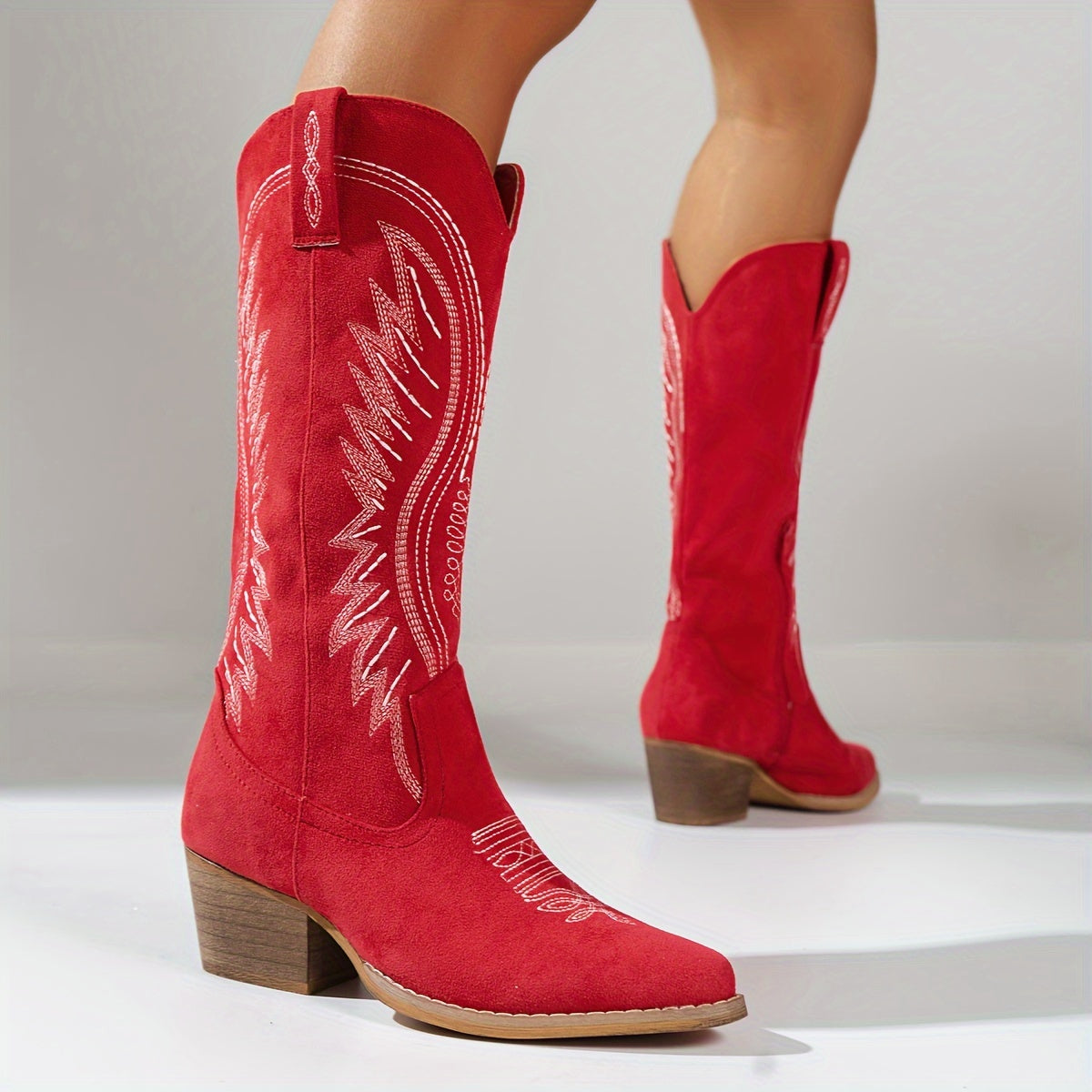 Klara – Elegantne Cowboy Čizme od Prirodne Kože