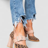 Simona – Elegantne sandale od antilopa s leopard uzorkom