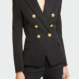 Gaja – Elegantni strukirani blazer od svile