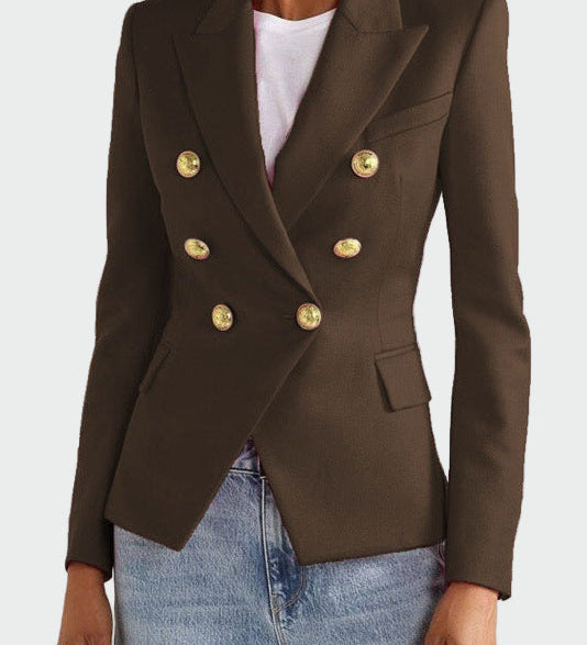 Gaja – Elegantni strukirani blazer od svile