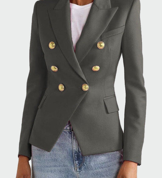 Gaja – Elegantni strukirani blazer od svile
