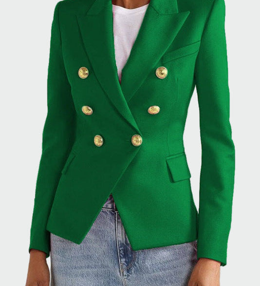 Gaja – Elegantni strukirani blazer od svile