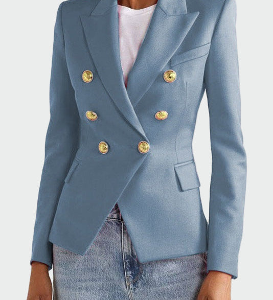 Gaja – Elegantni strukirani blazer od svile