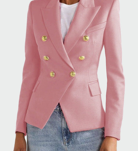 Gaja – Elegantni strukirani blazer od svile