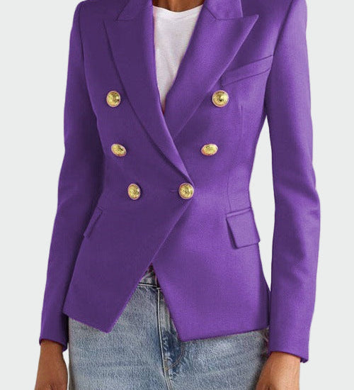 Gaja – Elegantni strukirani blazer od svile