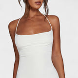 Katarina – Elegantan strukiran midi haljina od svile