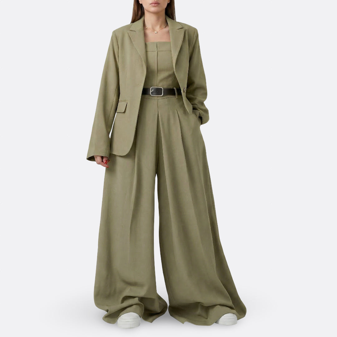 Bojana – Elegantan ženski komplet s čipkastim bustierom