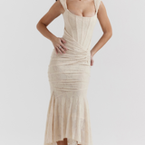 Nika – Lepršava Maxi Haljina od Svile s Elegancijom
