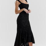 Nika – Lepršava Maxi Haljina od Svile s Elegancijom