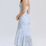 Nika – Lepršava Maxi Haljina od Svile s Elegancijom