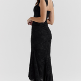 Nika – Lepršava Maxi Haljina od Svile s Elegancijom