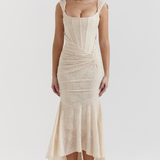 Nika – Lepršava Maxi Haljina od Svile s Elegancijom