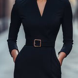 Katarina – Elegantna Uska Haljina od Svile
