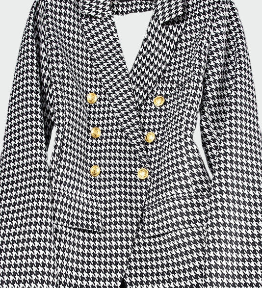 Gaja – Elegantni strukirani blazer od svile