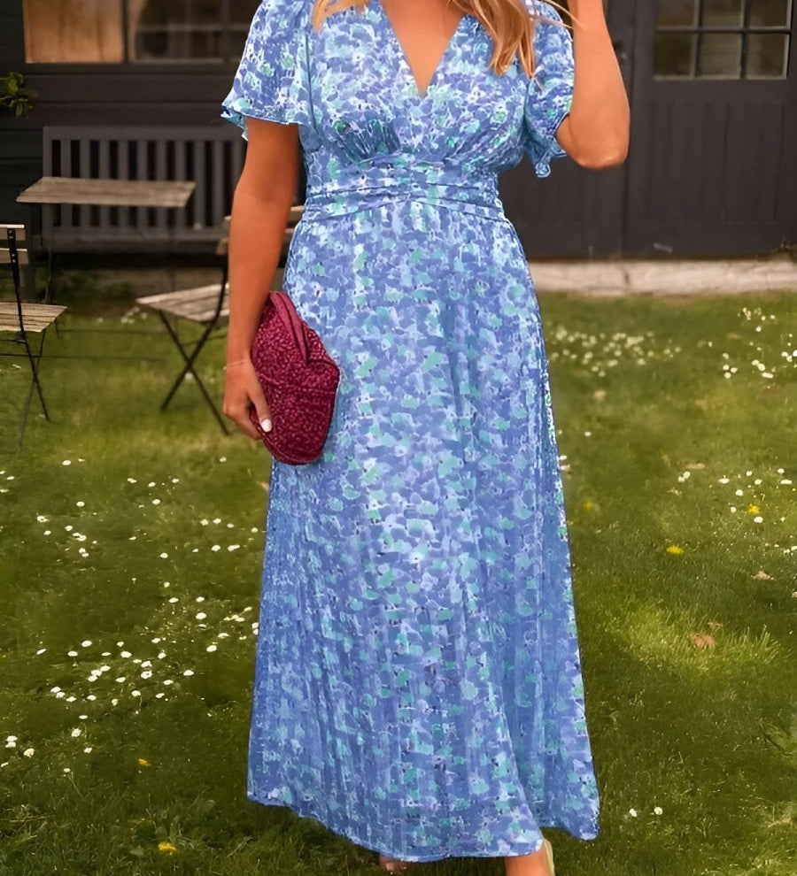Maja – Romantična svila u elegantnoj maxi silueti