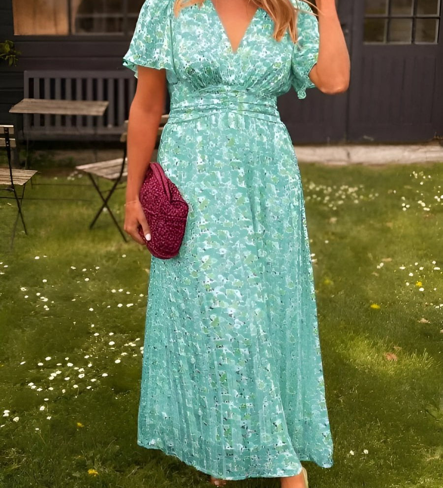 Maja – Romantična svila u elegantnoj maxi silueti