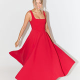 Nika – Elegantan Midi Haljina od Svile