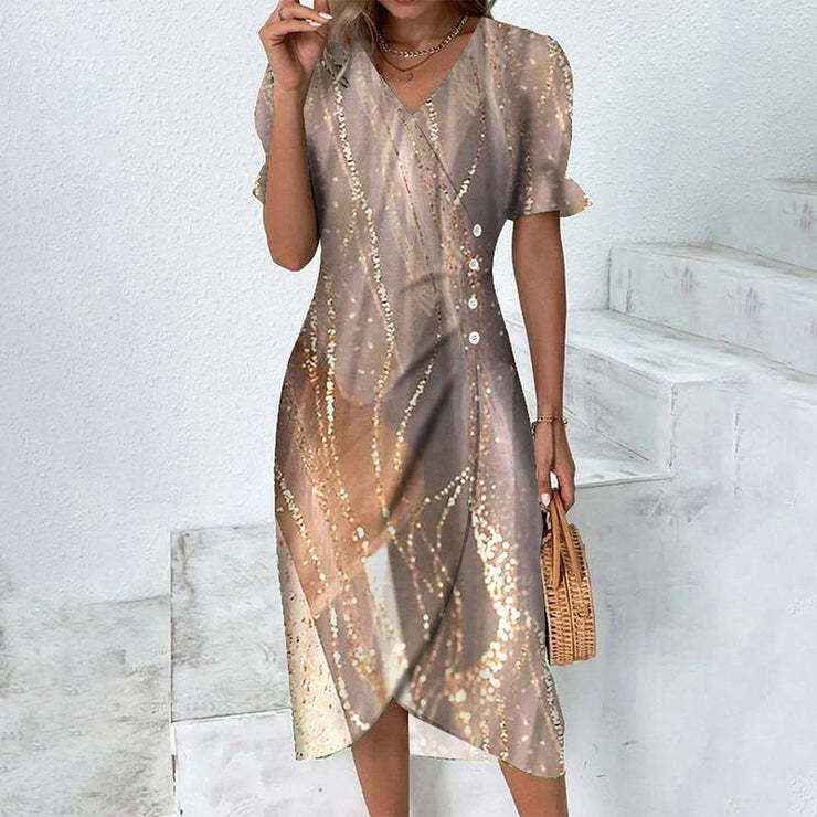 Petra – Elegantna Ombre Haljina od Svile