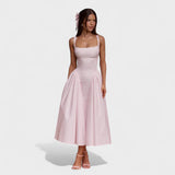 Nika – Elegantan midi haljina od čipke